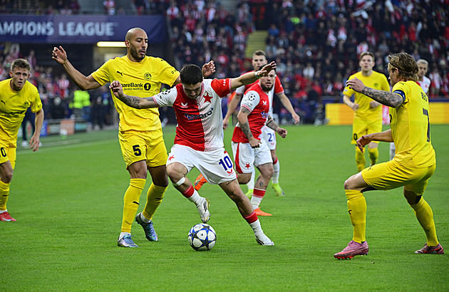 ONLINE: Slavia - Bodö/Glimt 1:0, po přihrávce Provoda slaví nováček Mbodji