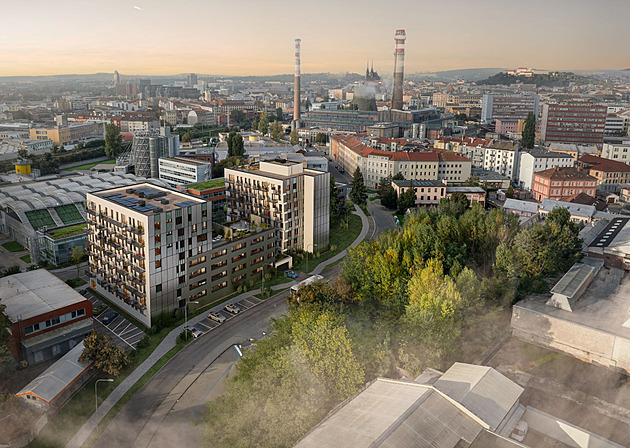 V Brně začala proměna zašlé čtvrti, místo plynáren vzniknou rezidenční budovy