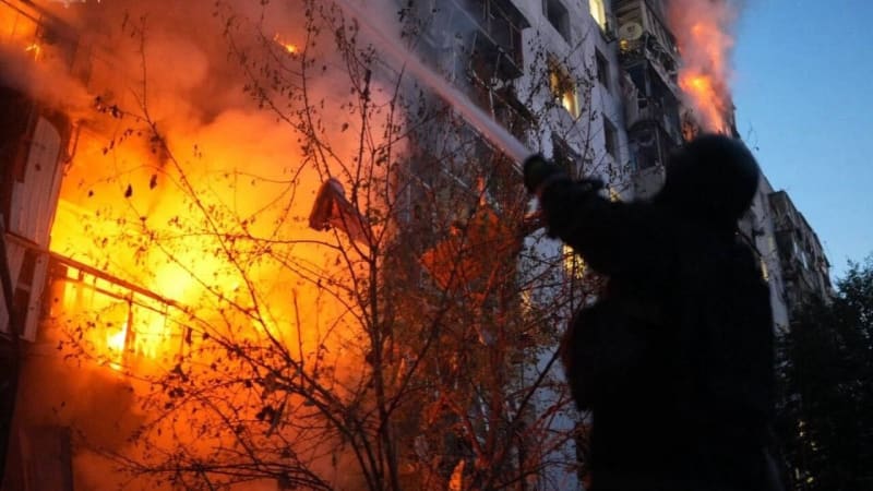 Rusko spustilo šílené bombardování: Nad celou Ukrajinou byl zněl poplach, úřady hlásí mrtvé