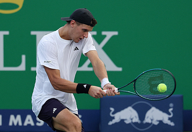 Menšík na Masters v Šanghaji ztratil dobře rozehraný duel, Lehečka porazil Halyse