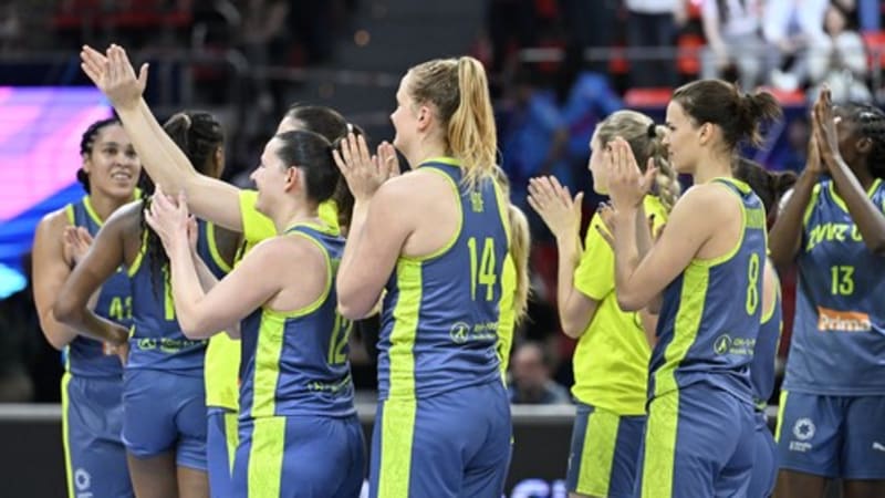 Basketbalistky USK Praha předvedly výborný vstup do Euroligy. Z Francie vezou vysokou výhru