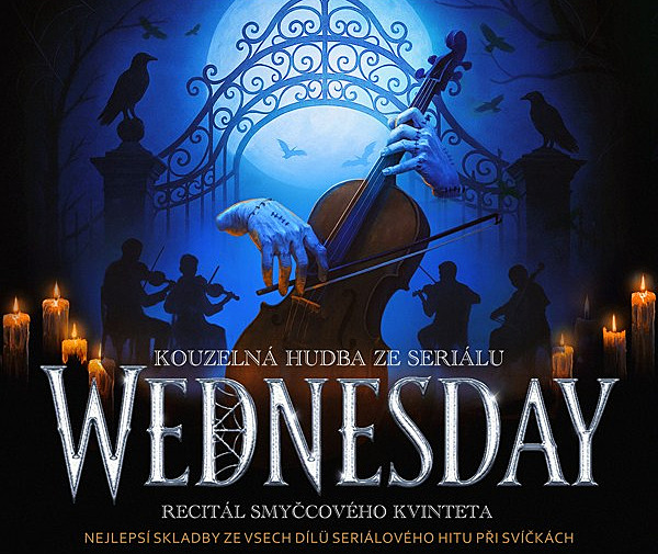 Zažijte atmosféru Halloweenu s hudbou ze seriálu Wednesday