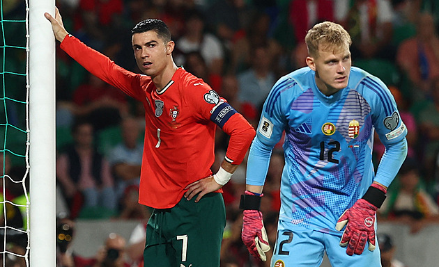 Ronaldo se stal nejlepším střelcem kvalikace MS. Angličané slaví postup