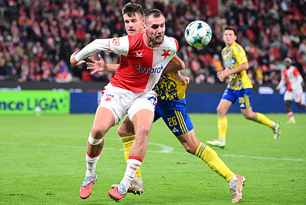 Slavia - Zlín 0:0, mistr střelecké trápení neprolomil, hosty podržel brankář Dostál