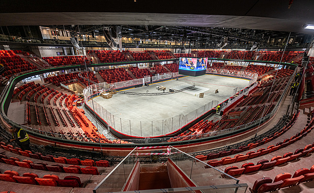 Jihlavě se ještě aréna nepředala, hokejisté ale mají jít ve čtvrtek na led