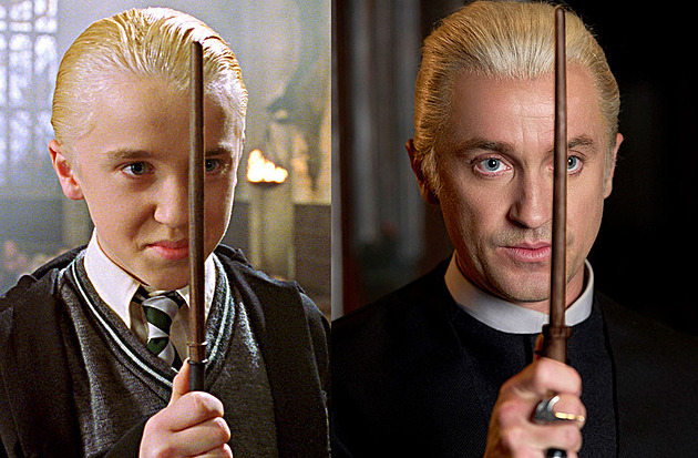 Tom Felton je znovu Draco Malfoy. Návrat do slavné role provázely výkřiky a ovace
