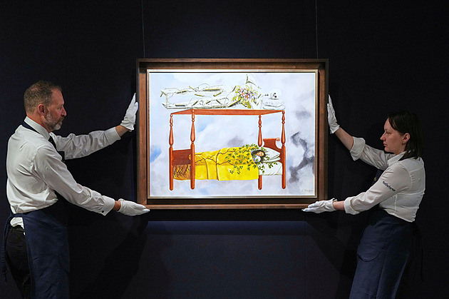 Autoportrét Fridy Kahlo se stal nejdražším ženským výtvarným dílem. Prodal se za více než miliardu