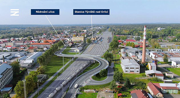 Přestavba železnice k automobilce zadrhává, nadjezd v Týništi se zpozdí