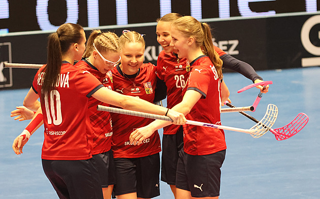 Florbalistky si v Ostravě zahrají o medaile, ve čtvrtfinále MS jasně přejely Norsko