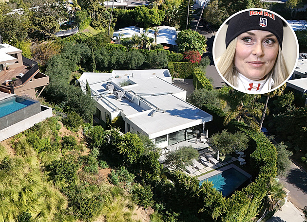 Lyžařka Lindsey Vonnová plánuje olympiádu a nový život ve vile v Hollywood Hills