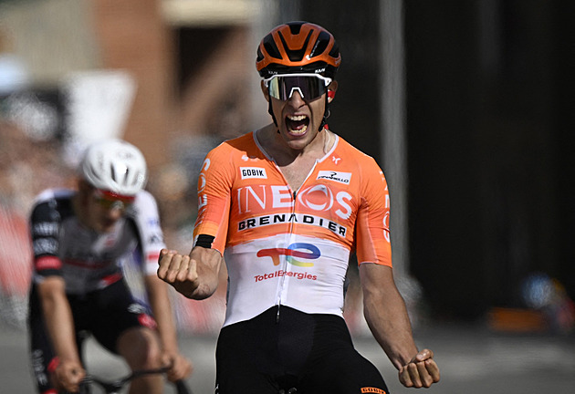 Laurance opanoval třetí etapu Kolem Baskicka, Landa po úterní kolizi odstoupil