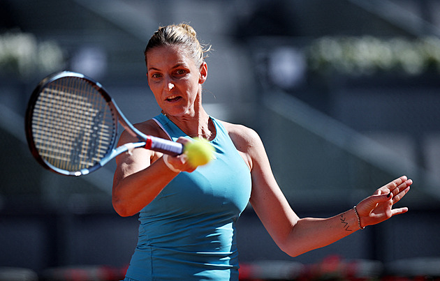 Plíšková je na antuce v Madridu ve třetím kole, zdolala Řekyni Sakkariovou